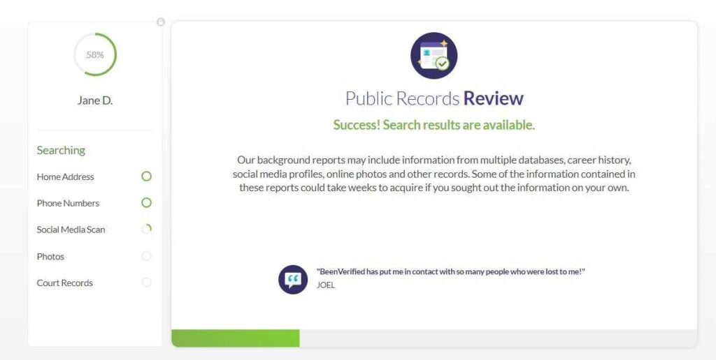 Public Record Review
