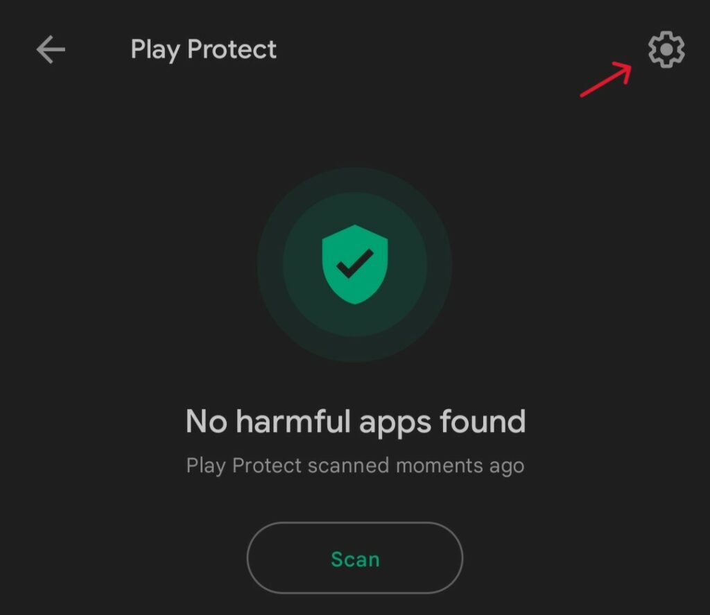 Scan apps with Play Protect